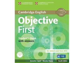 Livro Objective First Certificate Edicion Inglesa de Vários Autores (Inglês)