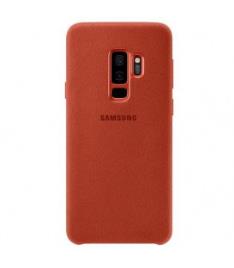 Alcantara Cover Samsung s9+ Vermelho
