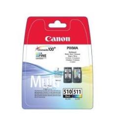 Canon PG-510/CL-511 Multi Pack Original Preto, Ciano, Magenta, Amarelo 2 Unidade(s)