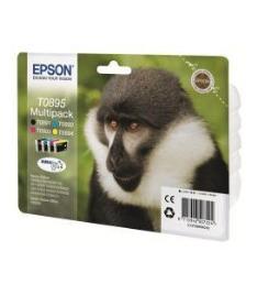 Epson Monkey Multipack de 4 Cores T0895 Tinta Durabrite Ultra