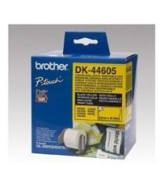 Brother DK-44605 Continuous Removable Yellow Paper Tape (62MM) Amarelo