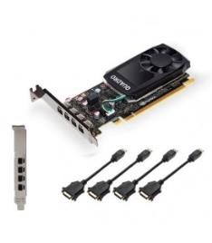 Nvidia Quadro P620 DVI V2 - Cartão Gráfico - Quadro P620 - 2 GB GDDR5 - Pcie 3.0 X16 Baixo Perfil - 4 X Mini Displayport - Retalho