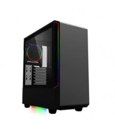 Caixa Midtower Black atx usb 3.0 Gaming Coolbox Deepvision A-rgb
