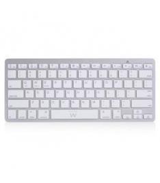 Ewent Teclado Bluetooth Ios/android/win Compact Slim Silver PT