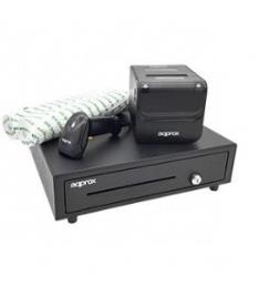 Pack POS Approx 4180 - Impressora POS80AMUSE + Gaveta CASH01 + Scanner LS02AS + Rolo