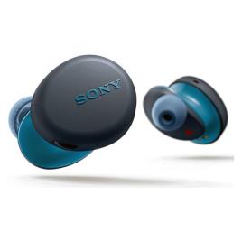 Auriculares Bluetooth com microfone Sony True Wireless WFXB700 - Azul