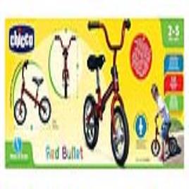 Bicicleta Infantil Chicco Vermelho (30+ Meses)