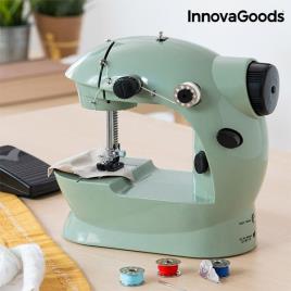 Máquina de Costura Mini InnovaGoods 6 V 800 mA Verde