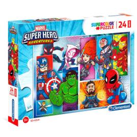 Puzzle Maxi Marvel Super Hero 24 peças