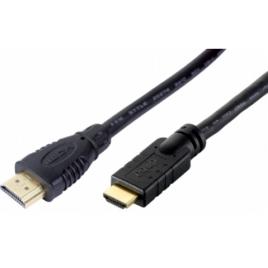 Cabo  High Speed HDMI 1.4, Ethernet (HEC) 3D 4K 15m BLACK- 119358