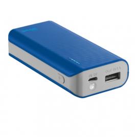 PowerBank TRUST Primo 4400 Portable Charger Blue - 21225