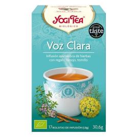 Infusão Yogi Tea Voz Clara (17 x 1,8 g)