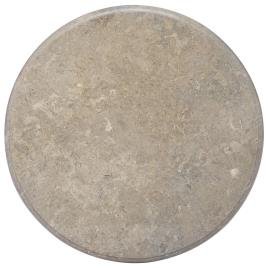 Tampo de mesa Ø70x2,5 cm mármore cinzento