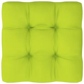 Almofadão para sofá de paletes 80x80x12 cm verde-claro