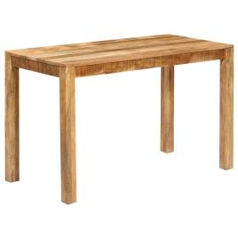 Mesa de jantar madeira de mangueira maciça 120x60x76 cm