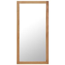 Espelho 60x120 cm madeira de carvalho maciça