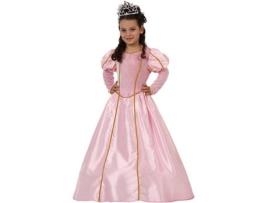 Fato de Menina DISFRAZZES Princesa De Conto Rosa Infantil (Tam: 5 a 6 anos)