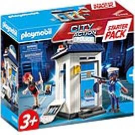 Playset City Action Police Starter Pack Playmobil 70498 (37 pcs)