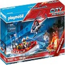 Playset City Action Rescue Mission Playmobil 70335 (100 pcs)