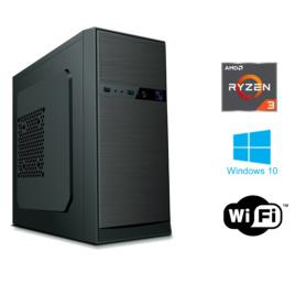INSYS Computador Desktop PowerNet, AMD Ryzen™ 3 3200G, 8 GB RAM, 1 TB HDD SATA, Preto