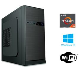 INSYS Computador Desktop PowerNet, AMD Ryzen™ 5 3400G, 8 GB RAM, 1 TB SATA, Preto
