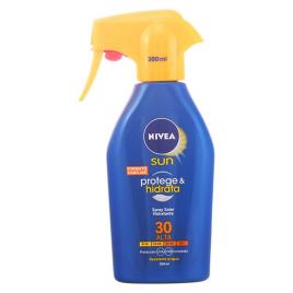 Spray Protetor Solar Protege & Hidrata Nivea SPF 30 (300 ml)