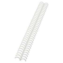 GBC Argolas de Encadernação Espiral Ibiclick, A4, 12 mm, Branco, 50 Unidades