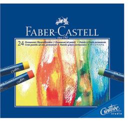 FABER-CASTELL Pastel de Óleo Gold, Embalagem de 24 Unidades