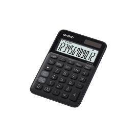 CASIO Calculadora de Bolso MS-20UC, 12 Dígitos, Preto