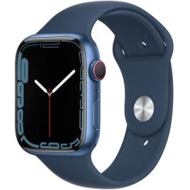 Apple Watch Series 7 45mm - Cellular - Alumínio Azul | Bracelete Desportiva - Azul Abissal
