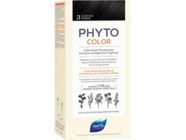 Coloração PHYTO Phytocolor 3 Castanho Escuro Coloração Permanente Sem Amoníaco