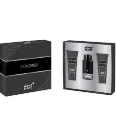 Mont Blanc Explorer Kit Eau de Parfum 100Ml+After Shave Balm 100 ML +Shower Gel 100Ml