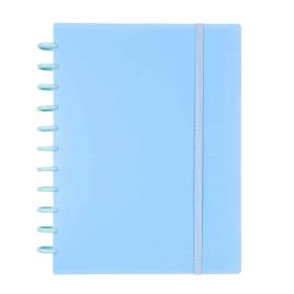 Caderno Ingeniox A4 100 folhas extraíveis (tira e põe) Pautado Azul