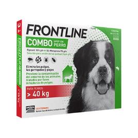 3 Pipetas Frontline para Cão mais de 40kg
