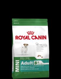 Royal Canin Mini Adult +8, Alimento Seco Cão 2kg