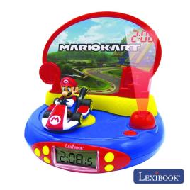 Relógio Despertador Projeção E Efeitos Super Mario LEXIBOOK
