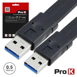 CABO USB-A 3.0 MACHO / MACHO 0.5M PROK