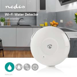 Detetor de Água 55Db Inteligente WiFi com Alarme SmartLife - Nedis
