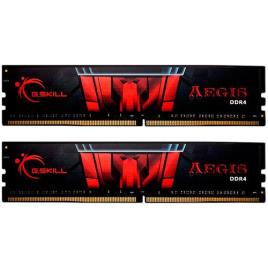 Memória RAM G.SKILL Aegis 16GB (2x8GB) DDR4-3200MHz CL16 Preta