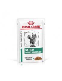 Royal Canin Satiety Gato, Alimento Húmido Caixa - 12x85gr