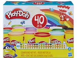 Plasticina PLAY-DOH Fantastic Pack de 40 potes (Idade Mínima: 2 anos)