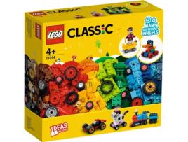 Lego LEGO CLASSIC Peças e Rodas - 11014 (Multicor - Idade Mínima: ?4 Anos)