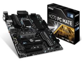 Motherboard MSI H270 PC Mate (Socket LGA1151 - Intel H270  - ATX )