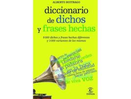 Livro Diccionario De Dichos Y Frases Hechas de Alberto Buitrago Jiménez (Espanhol)