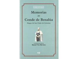 Livro Memorias del Conde de Benalúa, duque de San Pedro de Galatino de Julio Quesada Cañaveral Y Piédrola (Espanhol)
