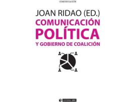 Livro Comunicación Política Y Gobierno De Coalición de Joan Ridao (Espanhol)