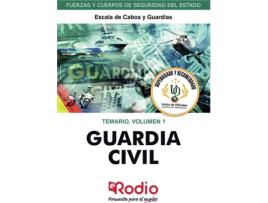 Livro Guardia Civil. Escala de Cabos y Guardias. Temario. Volumen 1 de Vários Autores (Espanhol - 2019)