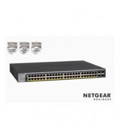 NETGEAR GS752TP Gerido L2/L3/L4 Gigabit Ethernet (10/100/1000) Preto 1U Power Over Ethernet (poe)