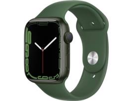 APPLE Watch Series 7 GPS 45 mm Verde com Bracelete Desportiva Trevo