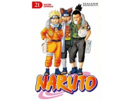 Livro Naruto Nº 21/72 de Masashi Kishimoto (Espanhol)